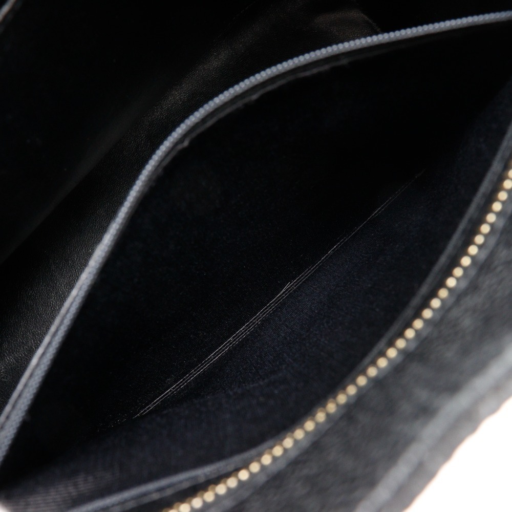 CHANEL Black Caviar Leather Logo Tote Bag - Picture 8 of 12